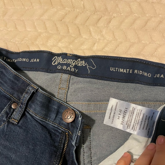 Wrangler Denim - Wrangler Q-baby boot cut riding jeans 29x34 (1)